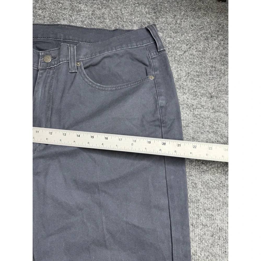 Levi's 514 Jeans Men's 36x30 Gray Slim Straight Leg Jeans